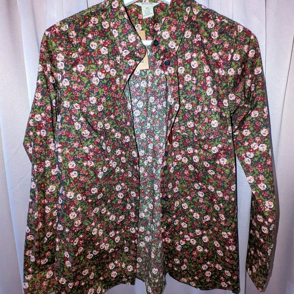 Duluth Trading Co. Floral Button Down - Picture 1 of 4